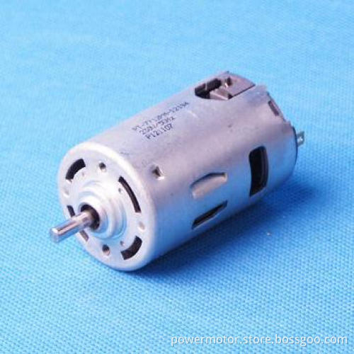 PT7712PM carbon brush motor with 85.4% efficiency and 71.7W output